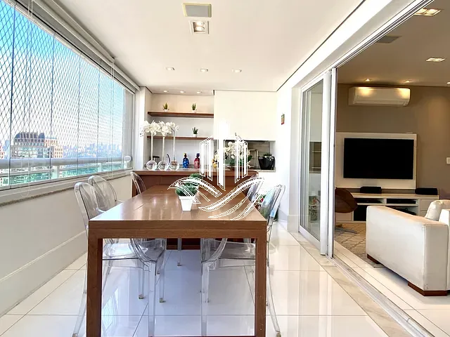Apartamento com 243m² 4 quartos e 4 banheiros, à venda, no bairro Brooklin em São Paulo