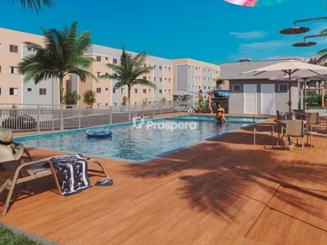 Apartamento 2 quartos e 1 banheiro, à venda, no bairro Residencial Itatiaia em Anápolis