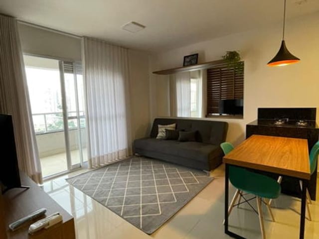 Apartamento com 45m² 1 quarto e 1 banheiro, para alugar, no bairro Setor Bueno em Goiânia