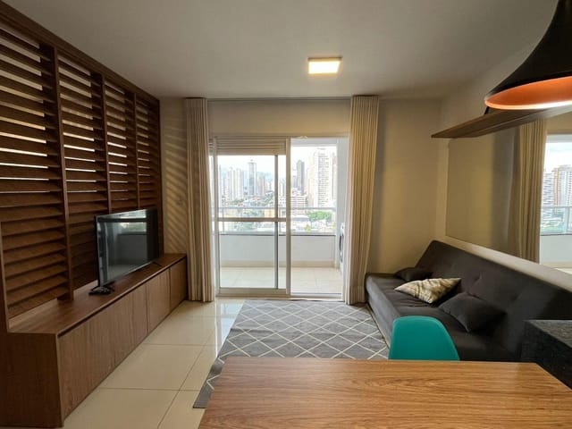 Apartamento com 45m² 1 quarto e 1 banheiro, para alugar, no bairro Setor Bueno em Goiânia