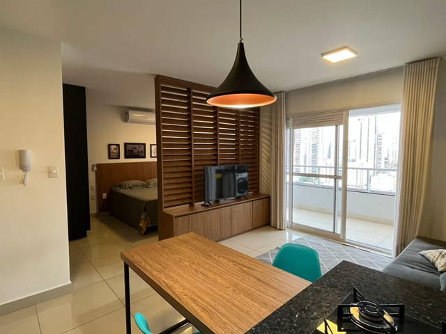 Apartamento com 45m² 1 quarto e 1 banheiro, para alugar, no bairro Setor Bueno em Goiânia