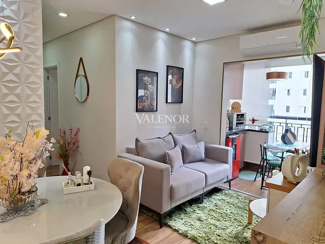 Apartamento com 57m² 2 quartos e 1 banheiro, à venda, no bairro Jardim Ermida I em Jundiaí