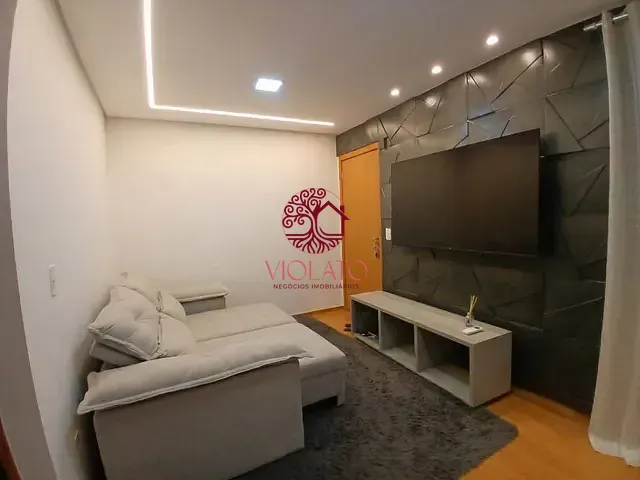 Apartamento 2 quartos e 1 banheiro, para alugar, no bairro Lundcea em Lagoa Santa
