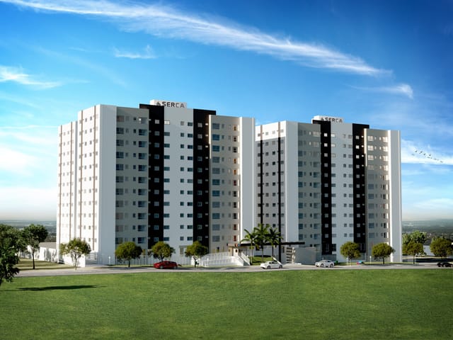 Apartamento com 50m² 2 quartos e 2 banheiros, à venda, no bairro Cardoso em Aparecida de Goiânia