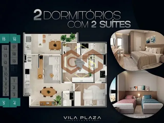 Apartamento com 39m² 1 quarto e 1 banheiro, à venda, no bairro Jardim Nely em Indaiatuba