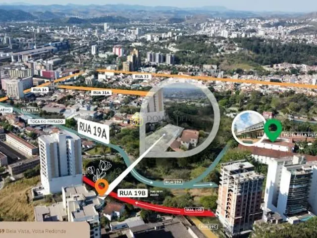 Apartamento com 60m² 3 quartos e 4 banheiros, à venda, no bairro Bela Vista em Volta Redonda