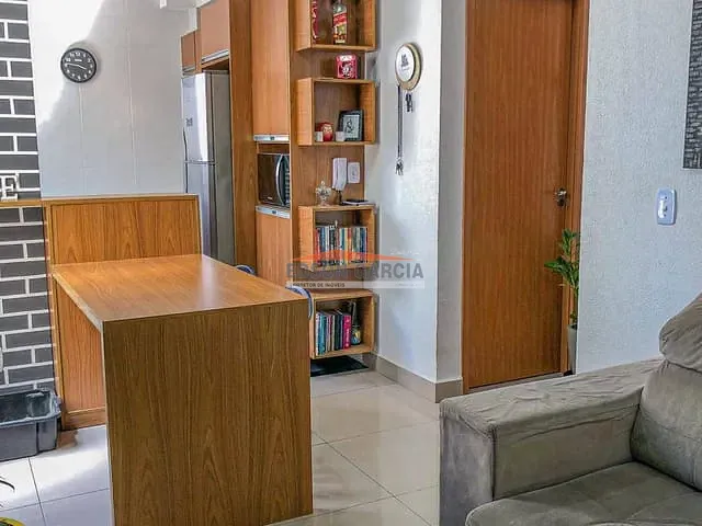 Apartamento 2 quartos e 1 banheiro, à venda, no bairro Caguassu em Sorocaba