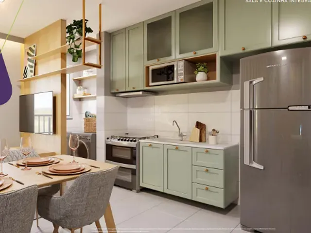 Apartamento 2 quartos e 1 banheiro, à venda, no bairro Barra do Ceará em Fortaleza