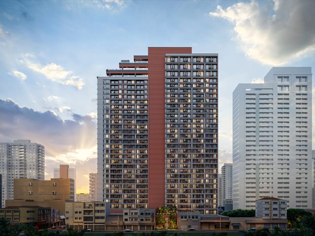 Apartamento 1 quarto e 1 banheiro, à venda, no bairro Centro em Curitiba
