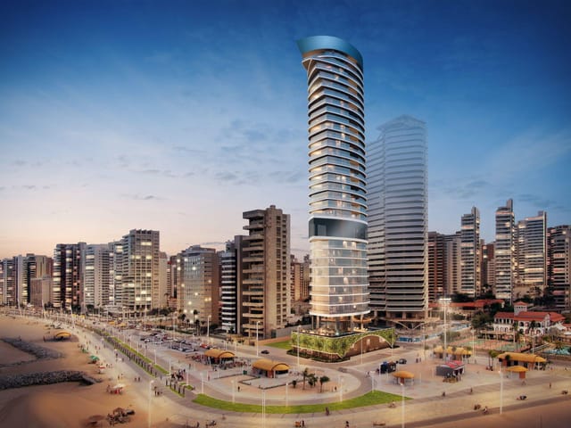 Apartamento com 509m² 4 quartos e 5 banheiros, à venda, no bairro Meireles em Fortaleza