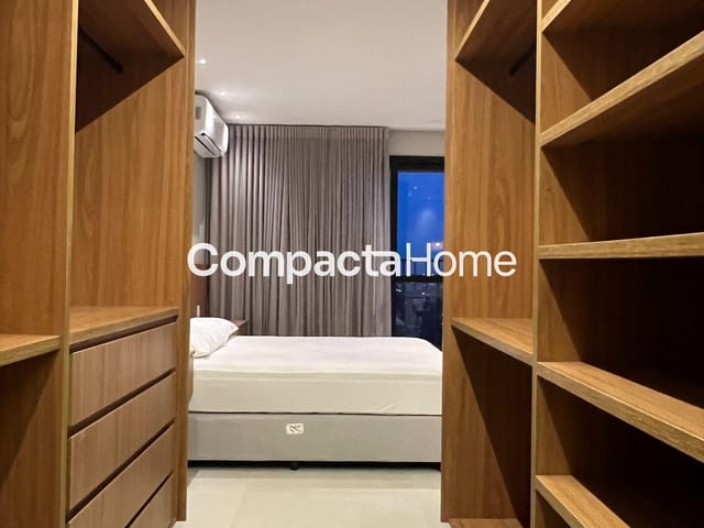 Apartamento com 51m² 1 quarto e 1 banheiro, para alugar, no bairro Setor Marista em Goiânia