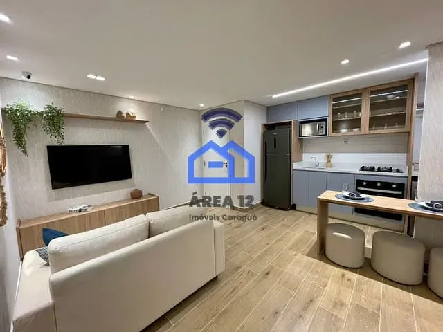 Apartamento com 61m² 2 quartos e 2 banheiros, à venda, no bairro Martim de Sá em Caraguatatuba