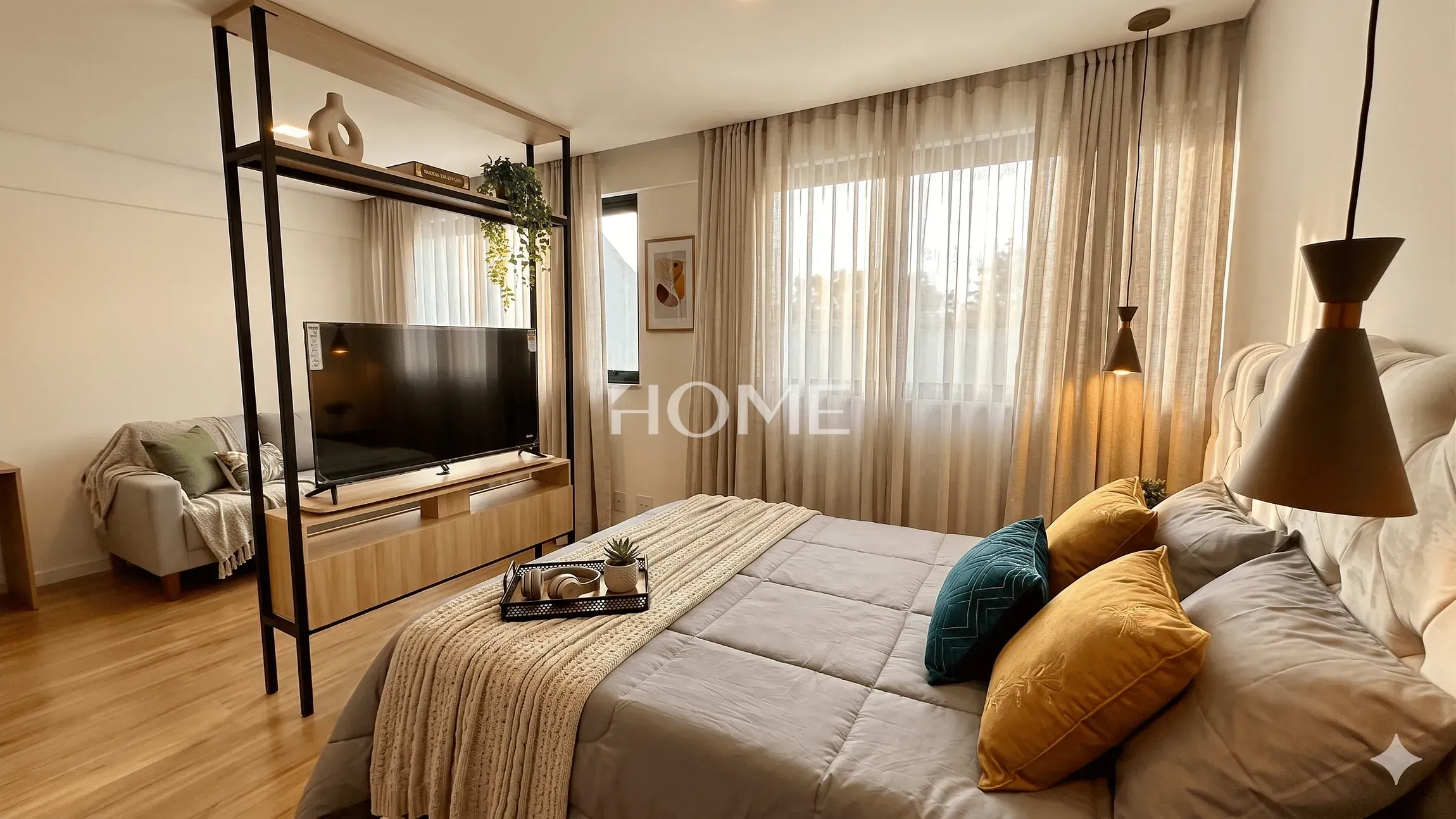 CLNW 4/5 –  NOROESTE – 35m² – 1 QUARTO – MOBILIADO