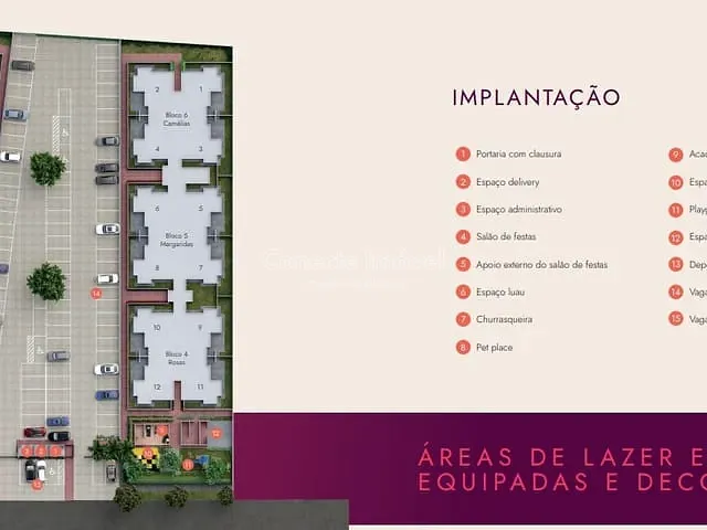 Apartamento 2 quartos e 2 banheiros, à venda, no bairro Parque R Groot em Holambra