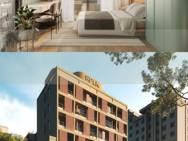 Apartamento 1 quarto e 1 banheiro, à venda, no bairro Água Verde em Curitiba