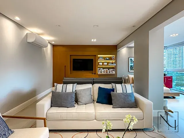 Apartamento com 138m² 2 quartos e 4 banheiros, à venda, no bairro Santo Amaro em São Paulo