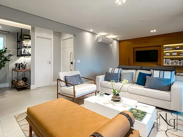 Apartamento com 138m² 2 quartos e 4 banheiros, à venda, no bairro Santo Amaro em São Paulo