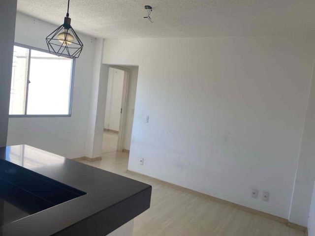 Apartamento 2 quartos e 1 banheiro, para alugar, no bairro Pousada Del Rey (São Benedito) em Santa Luzia