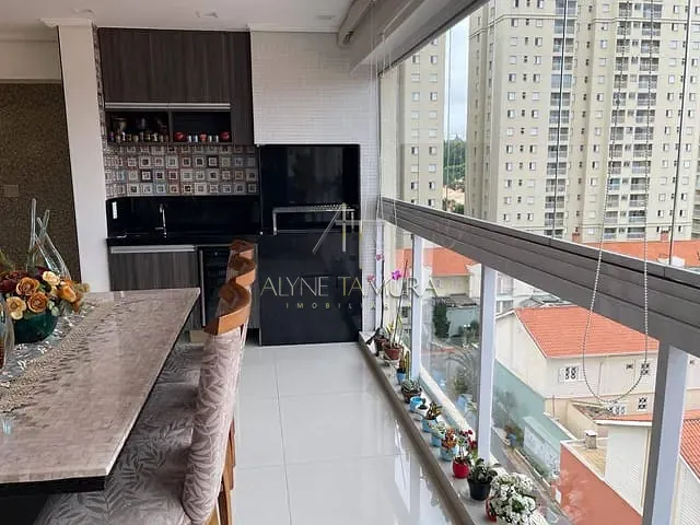 Apartamento com 125m² 3 quartos e 4 banheiros, à venda ou para alugar, no bairro Jardim São Caetano em São Caetano do Sul