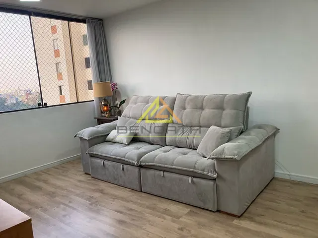 Apartamento com 90m² 3 quartos e 2 banheiros, para alugar, no bairro Barro Branco (Zona Norte) em São Paulo