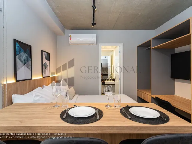Apartamento 1 quarto e 1 banheiro, à venda, no bairro Jardim Paulista em São Paulo