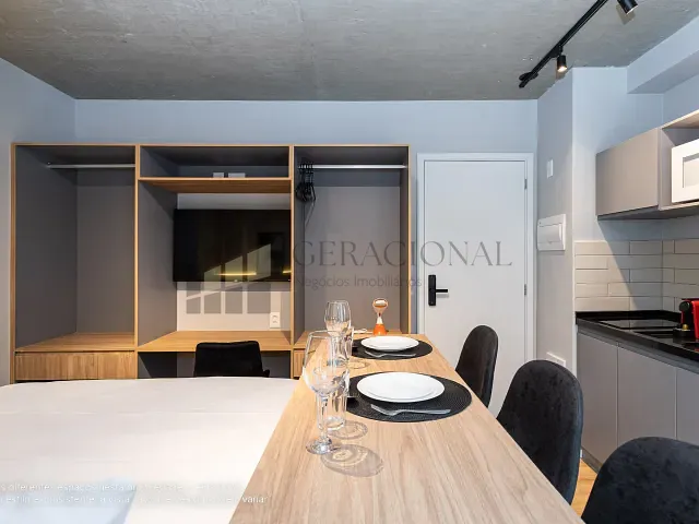 Apartamento 1 quarto e 1 banheiro, à venda, no bairro Jardim Paulista em São Paulo