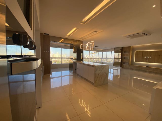 Apartamento 3 quartos e 4 banheiros, à venda, no bairro Setor Marista em Goiânia