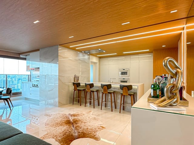 Foto do Apartamento - Alto Padrão e Sofisticação no Stella Campo Belo | 145m² | 3 Suítes | 2 Vagas  | Nexhome Real Estate