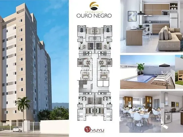 Apartamento à venda, no bairro Chácara do Visconde em Taubaté