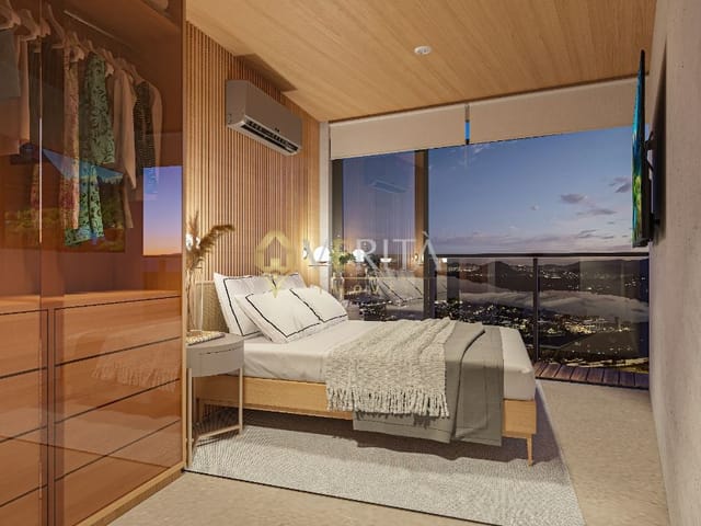 Apartamento com 40m² 1 quarto e 1 banheiro, à venda, no bairro Barra da Tijuca em Rio de Janeiro