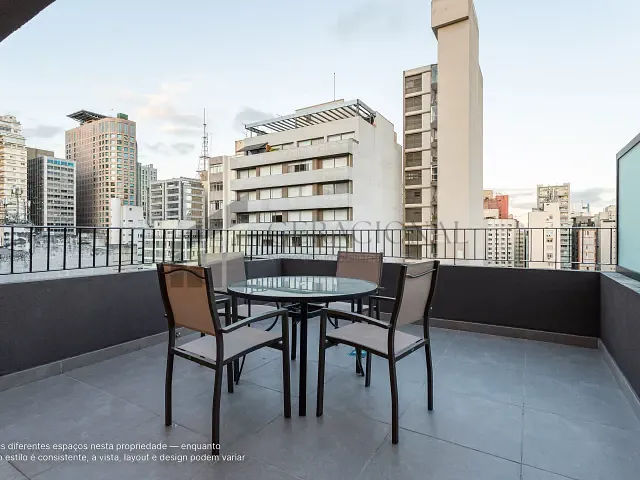 Apartamento 2 quartos e 3 banheiros, à venda, no bairro Jardim Paulista em São Paulo