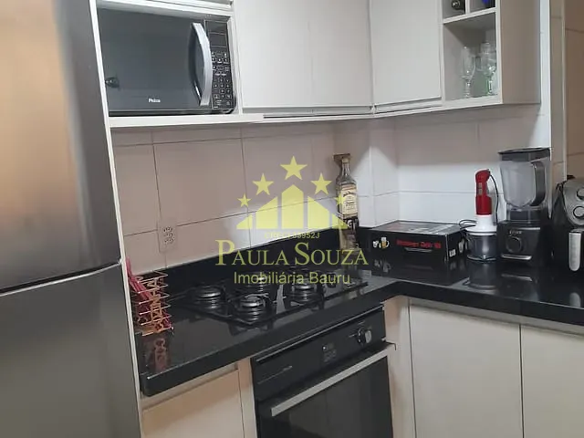 Apartamento com 57m² 2 quartos e 1 banheiro, à venda, no bairro Parque das Nações em Bauru