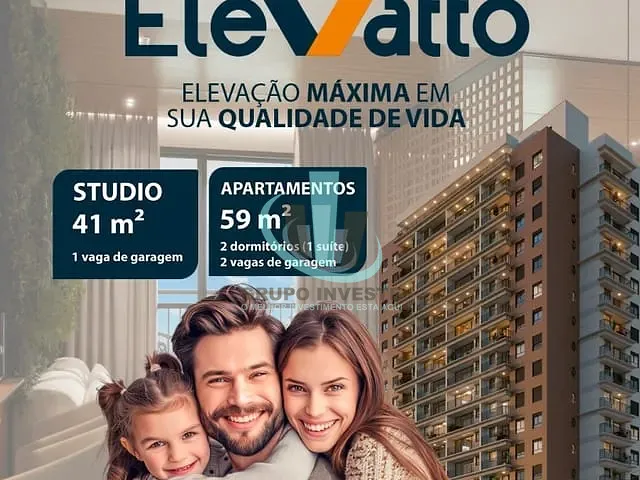 Apartamento com 41m² 1 quarto e 1 banheiro, à venda, no bairro CENTRO em ARARAQUARA