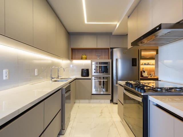 Apartamento 3 quartos e 4 banheiros, à venda, no bairro Setor Marista em Goiânia