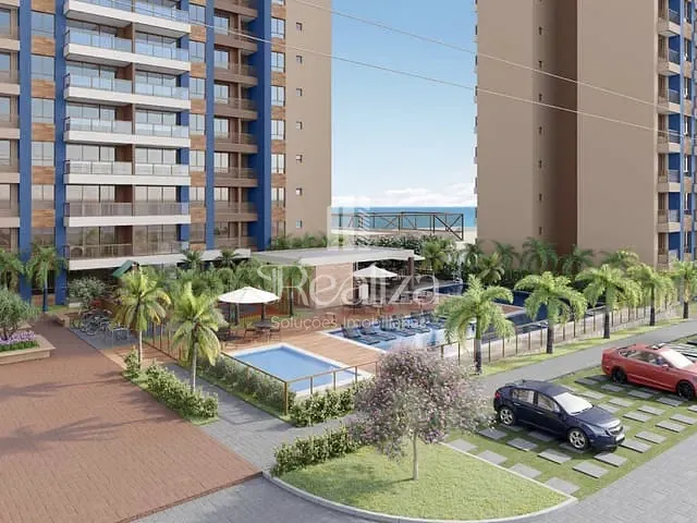 Apartamento 3 quartos e 2 banheiros, à venda, no bairro Praia dos Milionários em Ilhéus