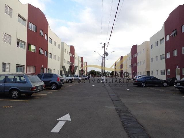Apartamento com 62m² 2 quartos e 1 banheiro, à venda, no bairro Jardim Santa Esmeralda em Hortolândia