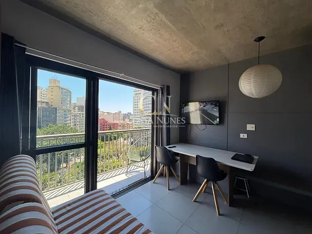 Apartamento 1 quarto e 1 banheiro, à venda, no bairro República em São Paulo