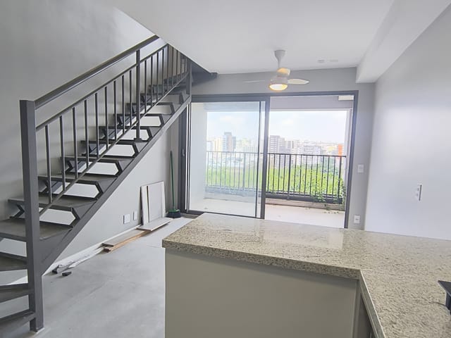 Apartamento com 78m² 1 quarto e 1 banheiro, para alugar, no bairro Indianópolis em São Paulo