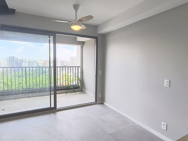 Apartamento com 78m² 1 quarto e 1 banheiro, para alugar, no bairro Indianópolis em São Paulo