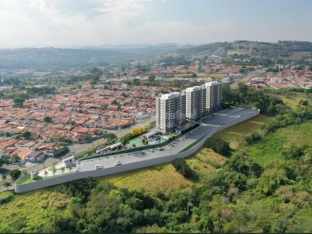 Apartamento 2 quartos e 1 banheiro, à venda, no bairro Loteamento Capotuna em Jaguariúna