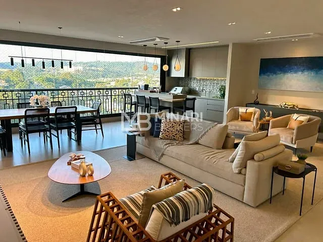 Apartamento com 228m² 4 quartos e 5 banheiros, à venda, no bairro Green Valley Alphaville em Barueri