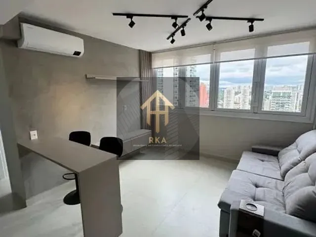 Apartamento 1 quarto e 1 banheiro, para alugar, no bairro Santo Amaro em São Paulo