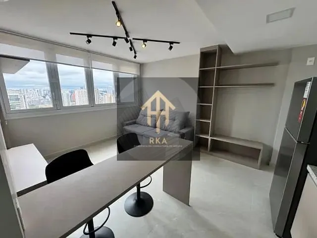 Apartamento 1 quarto e 1 banheiro, para alugar, no bairro Santo Amaro em São Paulo