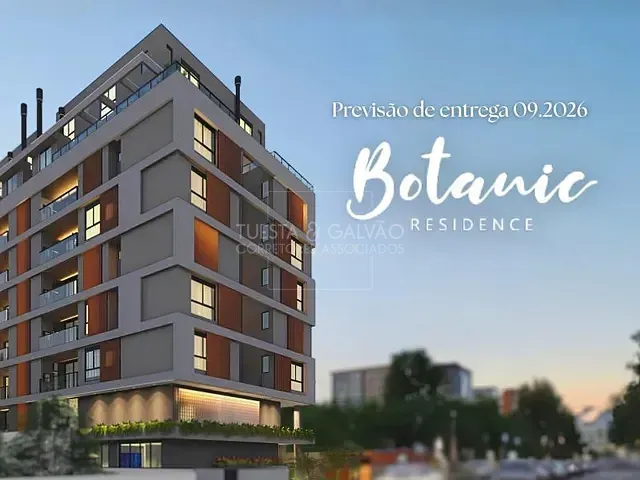 Apartamento com 100m² 3 quartos e 2 banheiros, à venda, no bairro Jardim Botânico em Curitiba