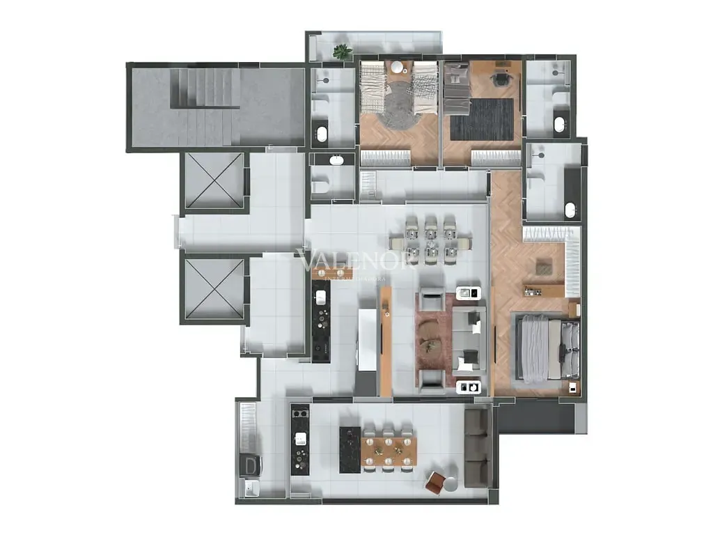 Apartamento, 4 quartos, 134 m² - Foto 9