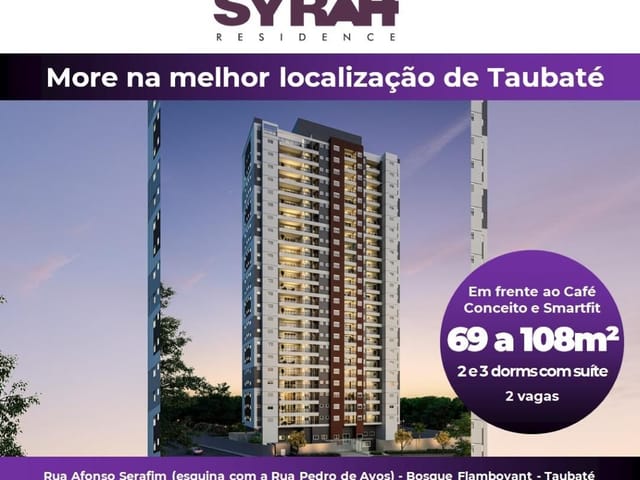 Foto do Apartamento - Apartamento com 2 dormitórios à venda, 69 m² por R$425.000 - Barranco - Taubaté/SP | Venter imoveis