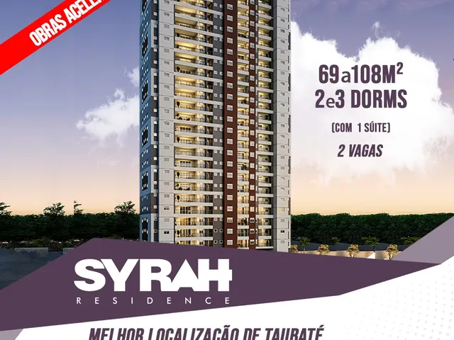 Foto do Apartamento - Apartamento com 2 dormitórios à venda, 69 m² por R$425.000 - Barranco - Taubaté/SP | Venter imoveis