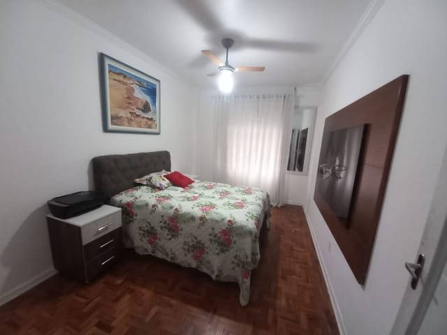 Apartamento com 119m² 3 quartos e 2 banheiros, à venda, no bairro Gonzaga em Santos