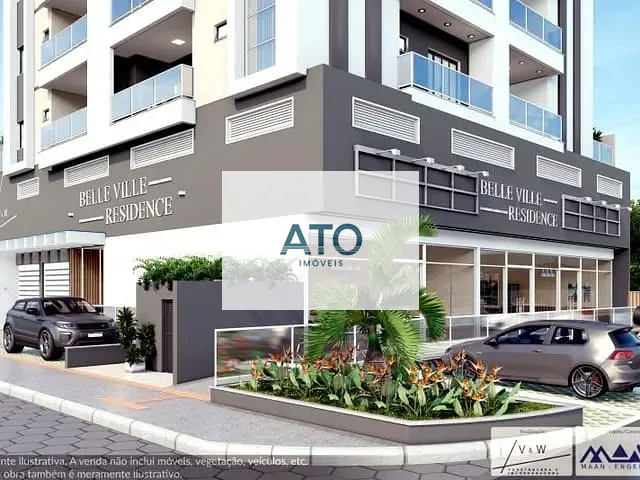 Apartamento 2 quartos e 1 banheiro, à venda, no bairro Centro em Tijucas