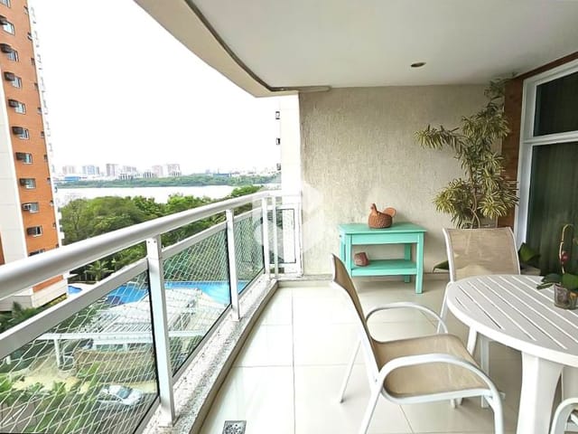 Foto do Apartamento - Apartamento com 3 dormitórios à venda, 121 m² por R$ 1.700.000,00 - Barra da Tijuca - Rio de Janeiro/RJ | Azuza Imóveis